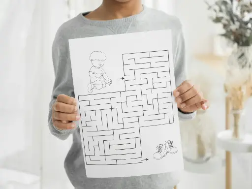 活動書 - 迷宮和拼圖